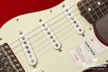 2023 COLLECTION MADE IN JAPAN HERITAGE 60S STRATOCASTER - Candy Apple Red 